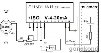 順源科技推出兩線制電壓信號隔離放大配電器ic